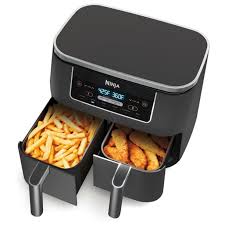 Ninja Foodi Dz201 6 In 1 8 Qt 2 Basket Air Fryer With Dualzone Technology Walmart Com Walmart Com