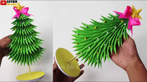 Berikut adalah berbagai kreasi bagaimana membuat pohon natal sendiri yang juga dapat kamu lakukan di rumah pohon natal ini dibuat dengan menggunakan penjepit kayu yang disusun menyerupai pohon natal. Paper Christmas Tree Ide Kreatif Membuat Pohon Natal Dari Kertas Hiasan Natal Kreatif Youtube