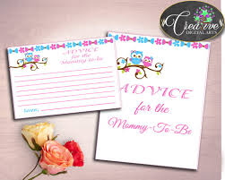 We have now printable video games and term search queries. Advice Cards Baby Shower Advice Cards Owl Baby Shower Advice Cards Bab Studio 118