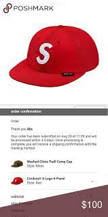 Supreme Cordura S Logo Camp Cap 6 Panel Buyer Will Get A Brand New Hat Supreme Accessories Hats Supreme Accessories Things To Sell Man Shop