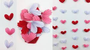 100 unbelievably cheap diy home decor crafts. Easycrafts Diy Room Decor Idea For A Sweet Home Hanging Paper Heart Wall Decor For Teenagers