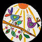 Whimsical Birds at Moonstone Art Studio