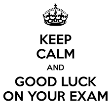 Image result for GOOD LUCK ON YOUR EXAM
