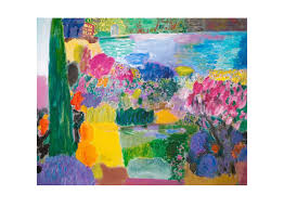 Garden By The Sea By Ken Done 2010 Art Painting Botanical Art