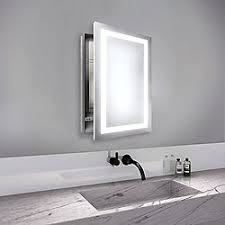 This stylish medicine cabinet meets the demands of today's busy lifestyle, putting modern convenience right in front of you. Lighted Medicine Cabinets Ylighting