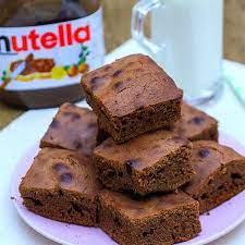 Easy 3 Ingredient Nutella Brownies Food Videos Desserts Desserts 3 Ingredient Nutella Brownies