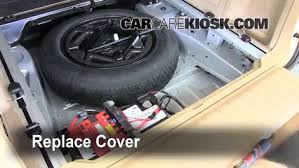 The battery is in the trunk, close to where that little cubby hole is. Battery Replacement 2007 2013 Bmw X5 2008 Bmw X5 3 0si 3 0l 6 Cyl