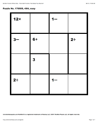 They feature fun puzzles of all types that'll keep you entertained. Kenken Puzzle Uk Inicio Facebook