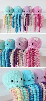 Free knitting patterns including knit sweaters, scarfs, hats, mittens, afghans, blankets, children and baby clothes and more. 37 Pretty Image Of Crochet Jellyfish Pattern Free Crochet Jellyfish Pattern Free Amigurumi Octopu Octopus Crochet Pattern Crocheted Jellyfish Crochet Octopus
