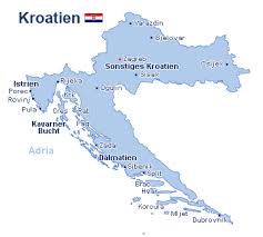 Die karte öffnen von kroatien. Kroatien Landkarte Split