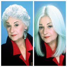 The Golden Girls with modern hairstyles