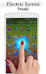 Some features of this app are pranks)【fire screen】with fire, you can paint everythin. Electric Screen Prank Android Aplicacion Gratis Descargar Apk