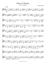 This is a video that is perfect for beginning trumpet players who don't know much and would like to start playing some songs. Free Sheet Music For Easy Trumpet Download Pdf Or Print On Musescore Musescore Com