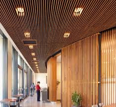 Armstrong Woodworks Woodworks Grille Armstrong India Space Architecture Architecture Details Wood Ceilings