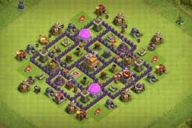 From www.riaume.com new best town hall 9 th9 trophy base with bomb tower clash of. Town Hall 7 Archives