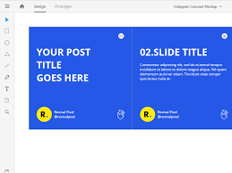 Free Download Instagram Post Carousel Maker Adobe Xd Mockup In 2020 Instagram Posts Adobe Xd Instagram
