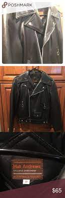 Matt Andrews Women S Leather Jacket New Without Tags Faux Leather Jacket With Offset Zipper Zipper Leather Moto Jacket Womens Leather Jackets Women Jackets
