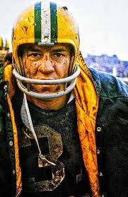 NFL Hall of Famers Jim Taylor, Vince Lombardi, Paul Hornung, and Bart Starr  celebrate in the locker room after a playoff win in 1961. Jim Taylor With  the Packers, Taylor was invited