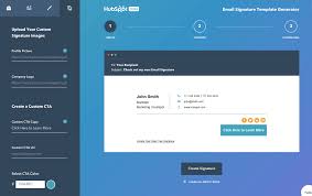 Download your premium tempalte today! Free Email Signature Template Generator By Hubspot