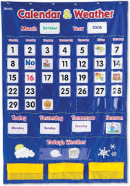 Learning Resources Calendar Weather Pocket Chart