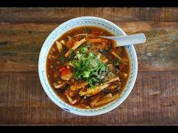 Stir in soy sauce, sugar, salt, white pepper, and vinegar. Hot And Sour Soup No Meat Youtube