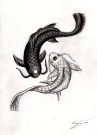 Black And White Koi Fish Yin Yang Tattoo Ying Yang Carpe Koi Projet Tattoo Japanese Tattoo Ying Yang Tattoo Koi Tattoo Design
