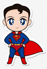 If you want to draw superman, you should follow this simple 10 step by step process: Baby Superman Drawingschibi Superman Cute Drawing Free Transparent Png Clipart Images Download
