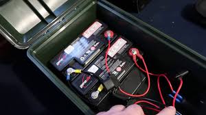 They also sell solar panels if you want more ways to charge your battery. Portable Battery Box For Camping Youtube