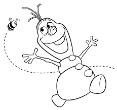 Dibujos Para Colorear Frozen Olaf