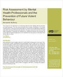 Free 40 Risk Assessment Examples In Pdf Doc Examples