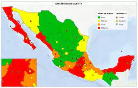 Despensas mi beca para empezar y dif cdmx se entregan en noviembre. Apart From One State All Of Mexico Is Painted Red On New Stoplight Map