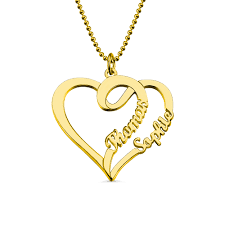 Check spelling or type a new query. Valentine S Day Gift Double Name Heart Necklace For Couples