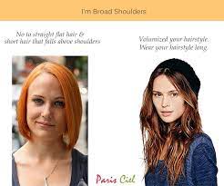 Inverted Triangle Body Shape Straight Flat Hair Will Only Attract The Eyes To Your Shoulde Broad Shoulders Inverted Triangle Body Inverted Triangle Body Shape
