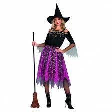 Kostüm - Hexe - für Erwachsene - 3-teilig - verschiedene Größen