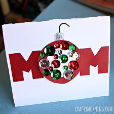 We did the research and found 53 christmas gifts for mom under $50. Homemade Christmas Card For Mom Crafty Morning