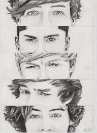 The first number, 5, represents a dollar sign ($). One Direction Fan Art Cool Pencil Drawing One Direction Drawings One Direction Fan Art One Direction Art