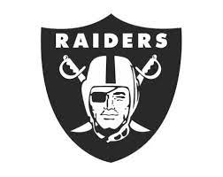The Los Angeles Raiders Logo Oakland Raiders Logo Raiders Stickers Nfl Football Field