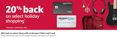 The amazon rewards visa gives you 3% cash back on every amazon.com purchase and the amazon prime visa signature ups that ante by offering 5% cash back for amazon prime. Amazon Prime Credit Card Extra 15 Back On Select Items Doctor Of Credit