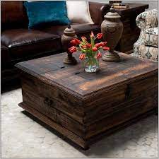 This wood coffee table is gorgeous. Unique Diy Coffee Table Ideas That Offer Ceative Style And Storage Diy Coffeetable Withstorage Cof Chest Coffee Table Coffee Table Square Diy Coffee Table
