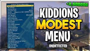 We have tons of undetected trainers for gta online, visit us now. Kiddions Mod Menu Kiddions Download 2021