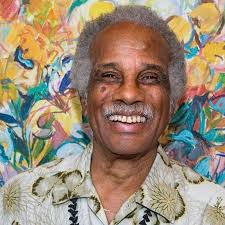 Today we are celebrating Ashley Bryan Day, in honor of his birthday! Ashley  Bryan was a renowned teacher, award-winning author, and talented artist. He  created a wide array of art from drawings