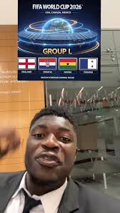 Finally the 2026 World Cup draws is here and Ghana is in a comfortable spot  🎉🎉🎉🎉#foryou #ghana #trendingpost #sariki #ghanatiktok🇬🇭