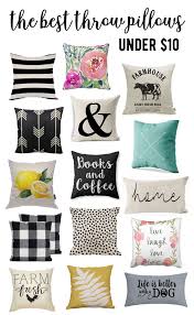 57 Amazing Throw Pillow Covers Under 10 Bright Colorful Or Neutral Farmhouse Easily Update Your Space With Bud Throw Pillows Pillows Throw Pillow Covers
