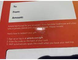 Check spelling or type a new query. Complaint Concerning Airbnb Gift Card Balance Usage Airbnb Hell