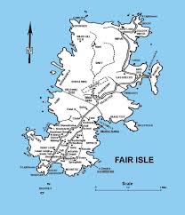 Shetland Islands Fair Isle Map Stayed There For Two Weeks Crofting Scotland Map Shetland Islands Scottish Islands