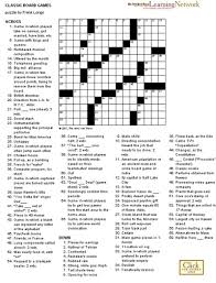 The Learning Network Crossword Puzzles Crossword Puzzle Crossword