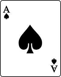 Feel free to use for personal or professional purposes.. File Playing Card Spade A Svg Wikimedia Commons