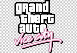 Grand Theft Auto Vice City Logo Portable Network Graphics Png Andrea Area Brand Decal Grand Theft Auto City Logo Grand Theft Auto Png