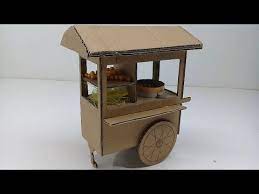 Gambar sketsa sapi hewan darat dengan beragam manfaat. Cara Mudah Membuat Miniatur Gerobak Bakso Dari Kardus Keren Youtube