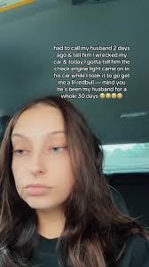 Wife Telling Husband We Wrecked The Car